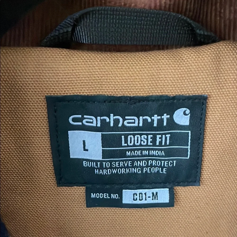 COPY - Carhartt Brown Work Jacket - Picture 8 of 8
